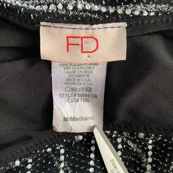 Vintage 90s Y2K One Shoulder Asymmetric High Low Hem Metallic Maxi Dress - Picture 11 of 16